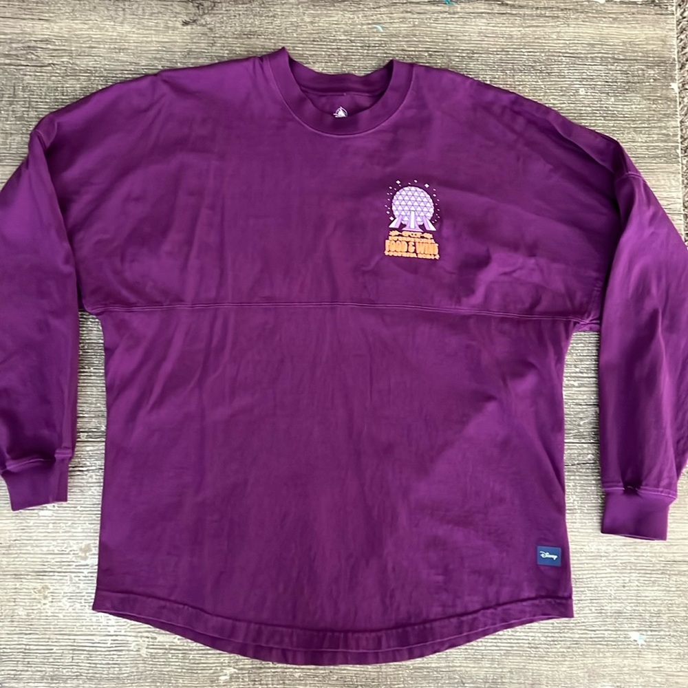 Disney Jersey Purple Wine and food festival shirt